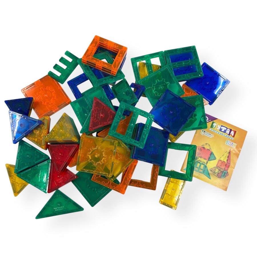 Tytan Tiles 100-pc Magnetic Tile Bundle Toys 