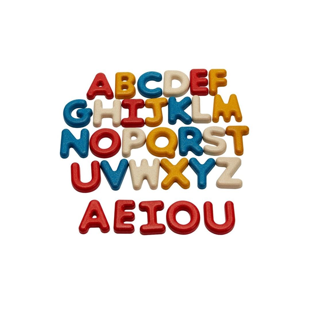 PlanToys USA - Upper Case Alphabet