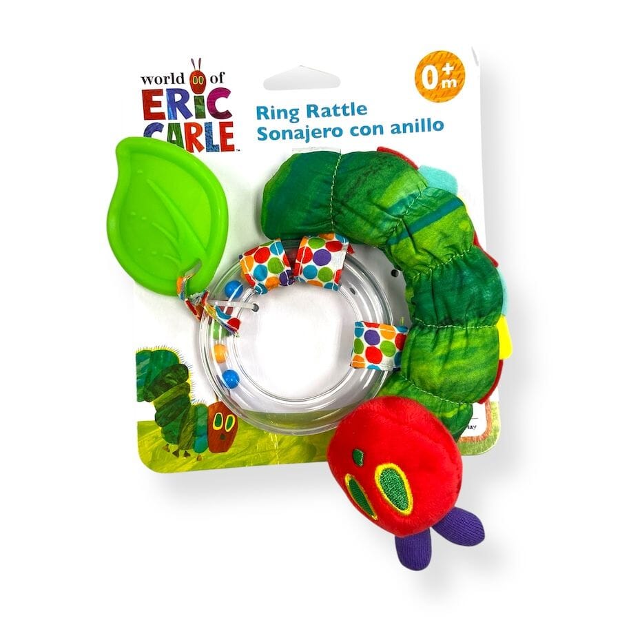 Eric Carle - Very Hungry Caterpillar Ring Rattle