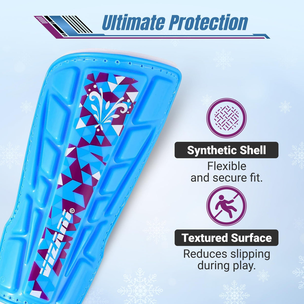Vizari Soccer Shin Guards with Ankle Protection 70143