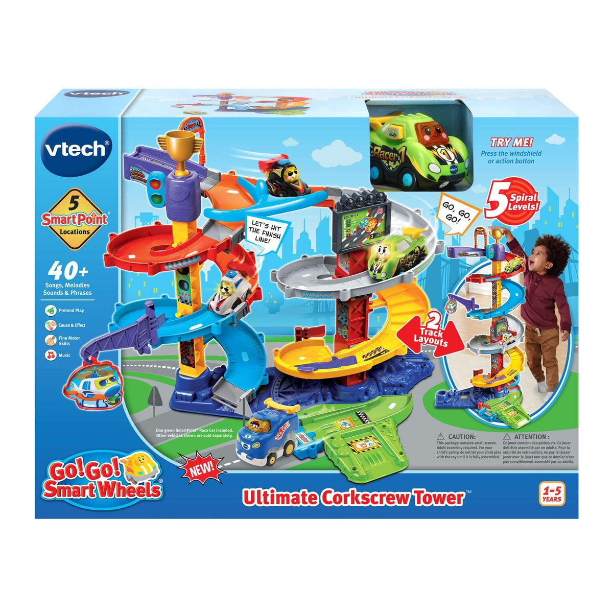 VTech Go! Go! Smart Wheels Ultimate Corkscrew Tower 80-535000