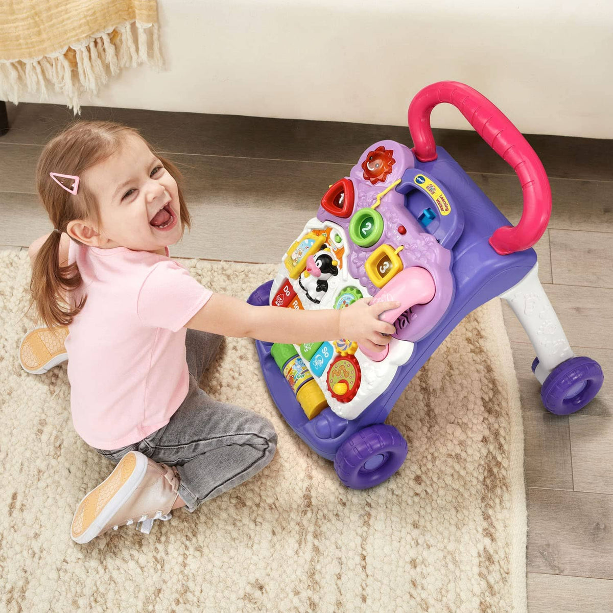 VTech Sit-to-Stand Learning Walker 80-077030 Lavender