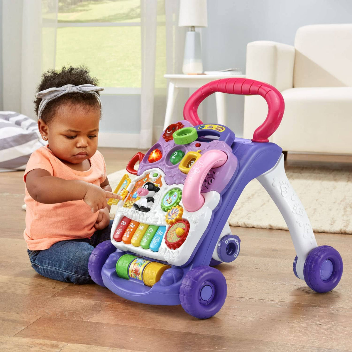 VTech Sit-to-Stand Learning Walker 80-077030 Lavender