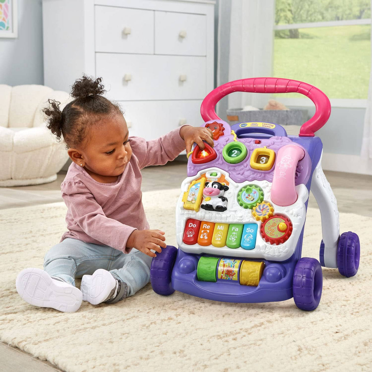 VTech Sit-to-Stand Learning Walker 80-077030 Lavender