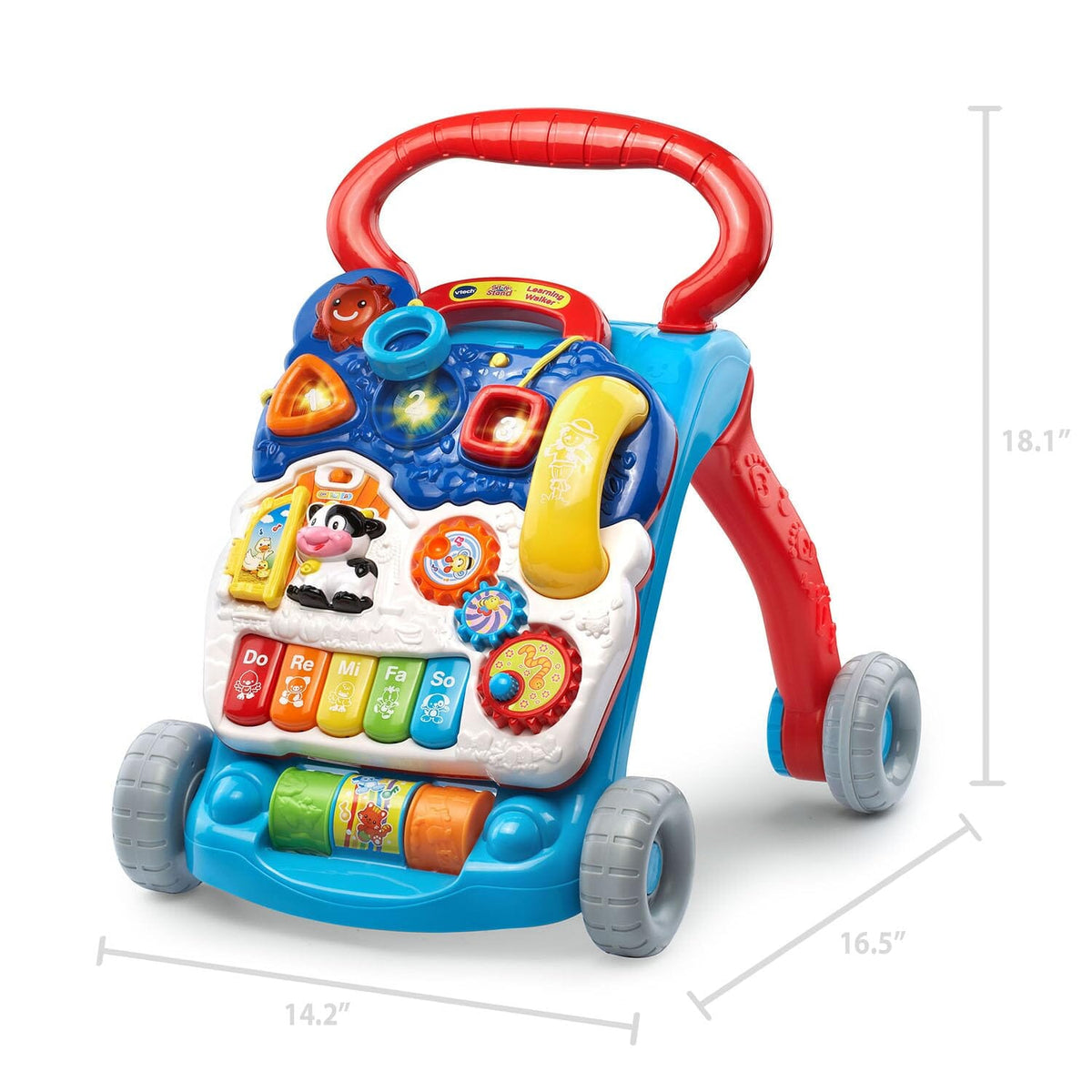 VTech Sit-to-Stand Learning Walker 80-077069 Blue
