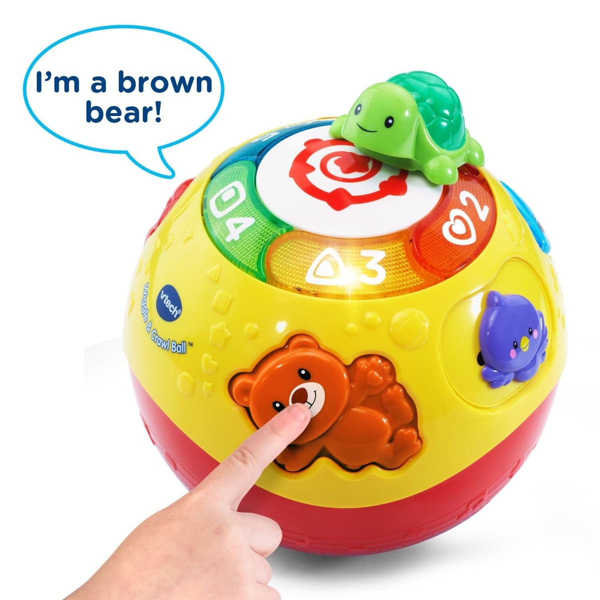 VTech Wiggle and Crawl Ball 80-184900