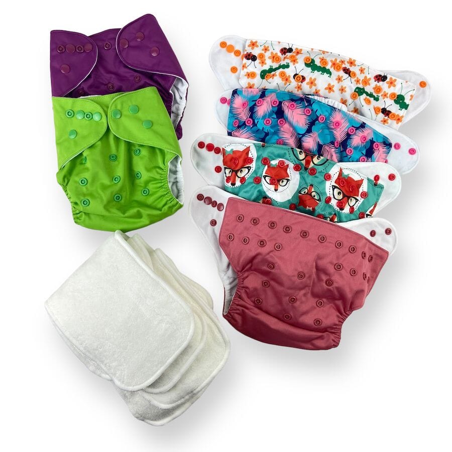 Wegreeco Cloth Diaper 6-Pack Baby & Toddler 