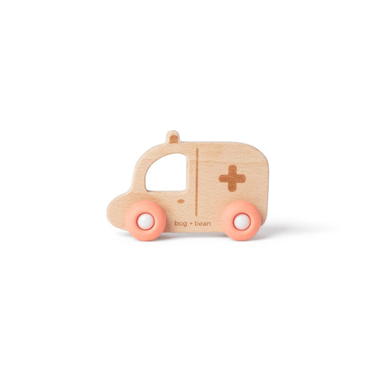Wheelies - Ambulance wooden toys 