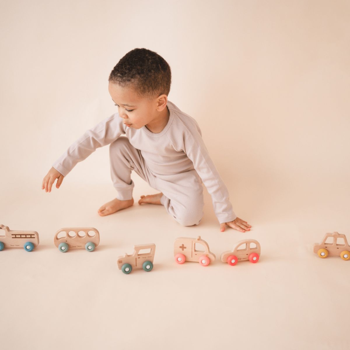 Wheelies - Bus wooden toys 