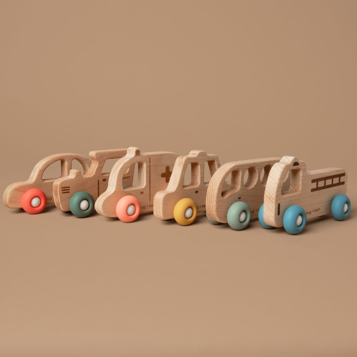 Wheelies - Bus wooden toys 