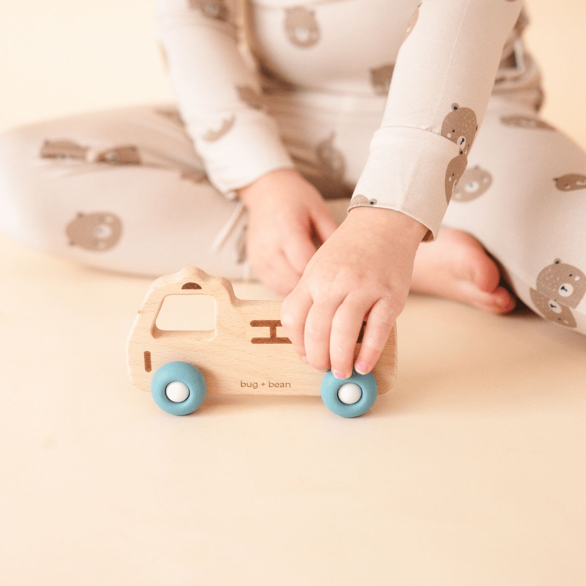 Wheelies - Fire Engine wooden toys 