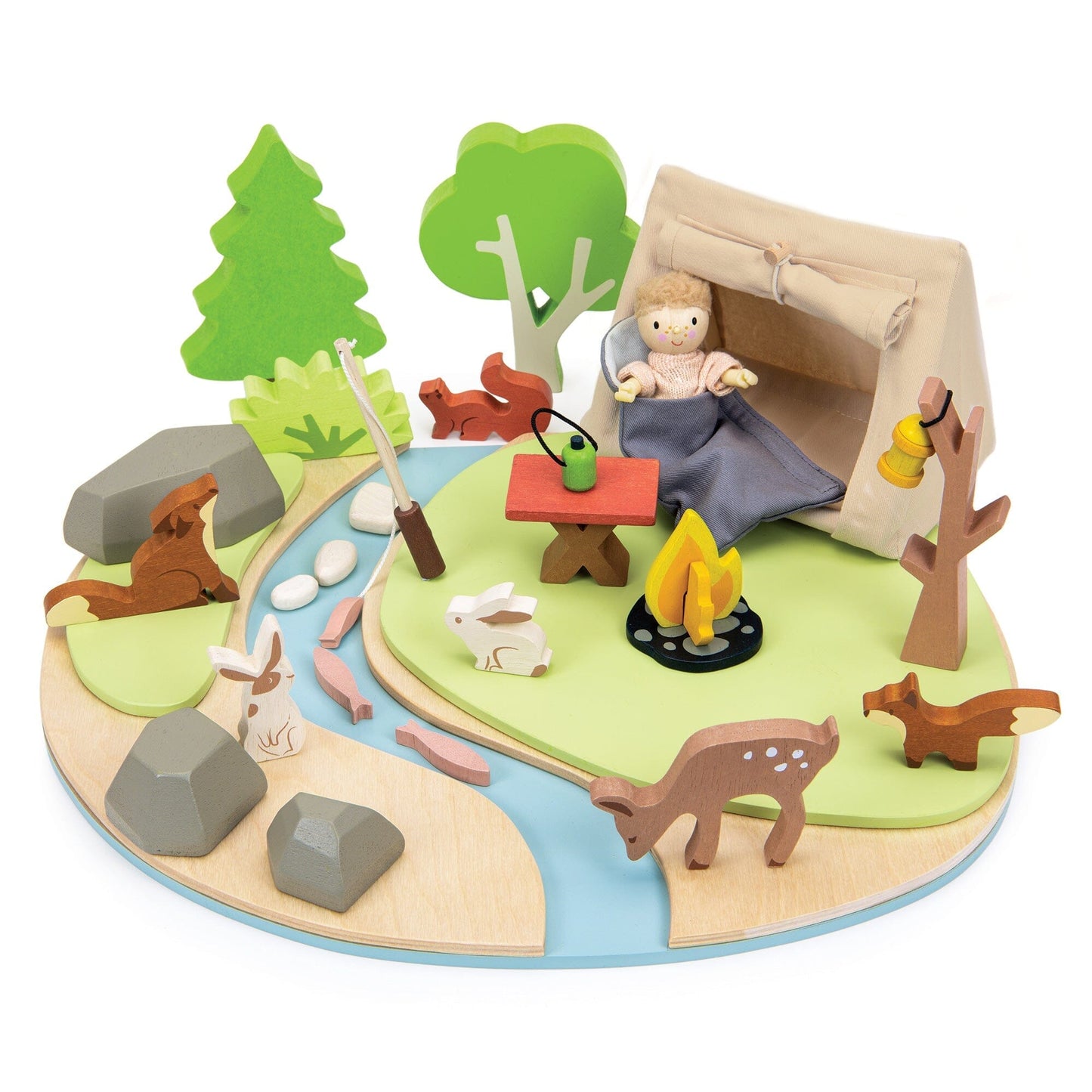Tender Leaf - Wildlife Camping Playset