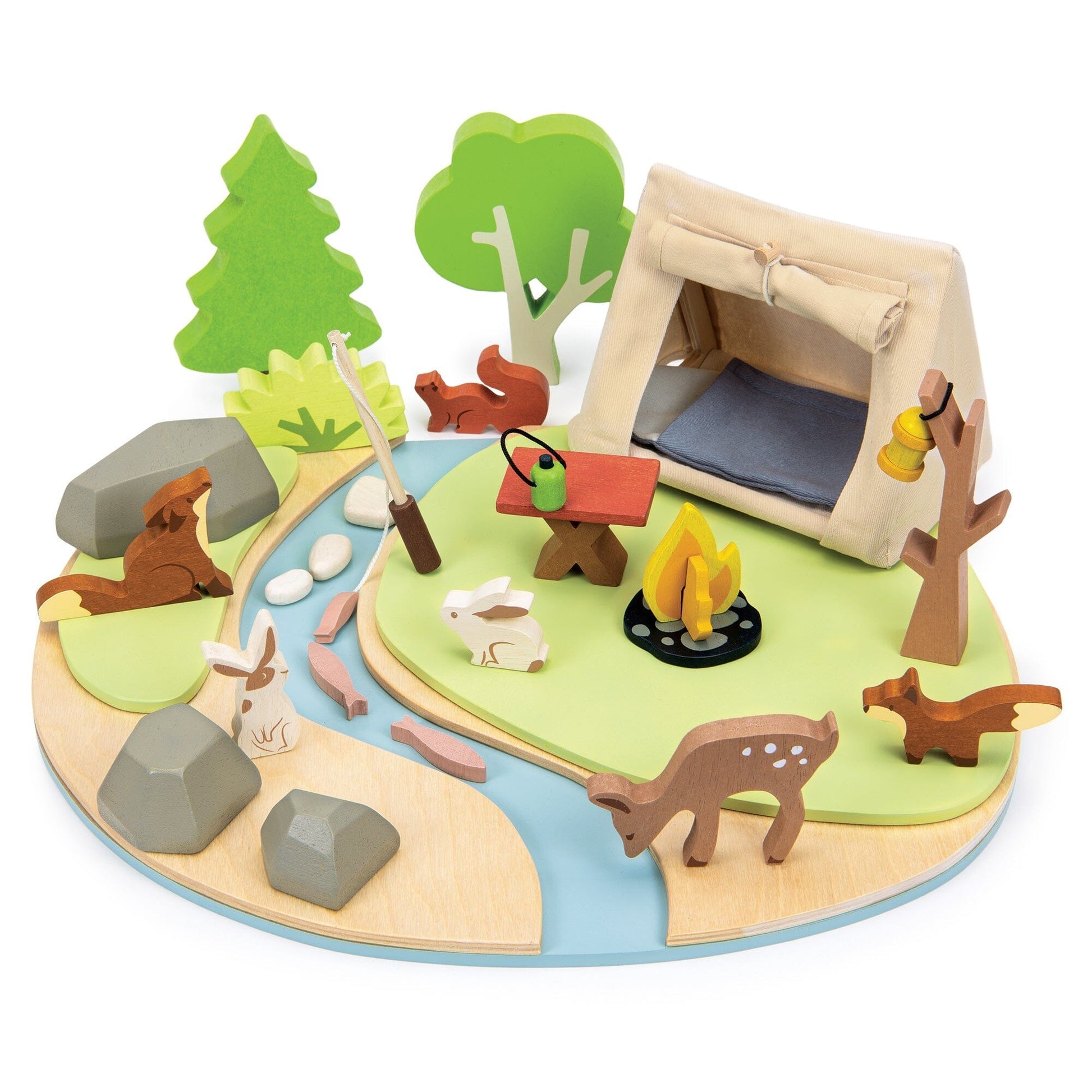 Tender Leaf - Wildlife Camping Playset