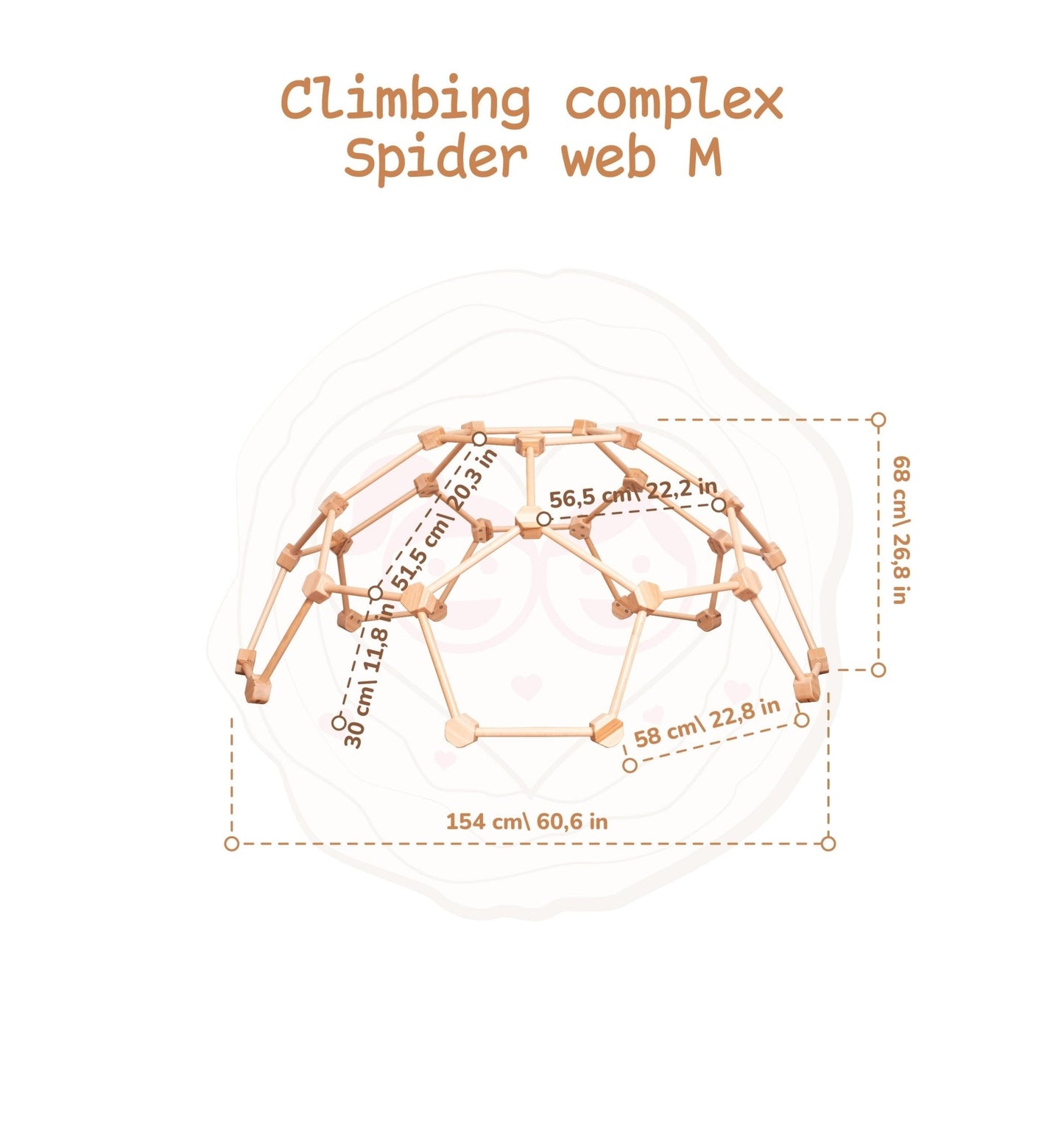 woodandhearts - Wooden Climbing Dome