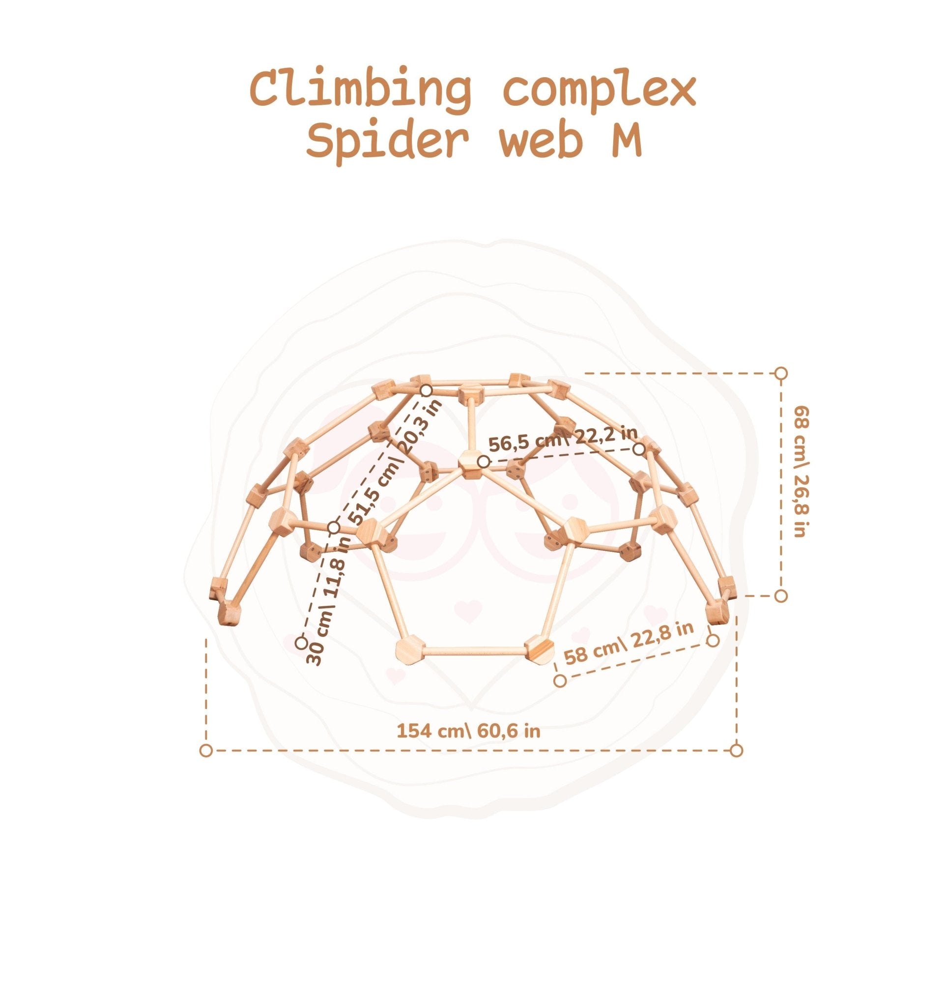woodandhearts - Wooden Climbing Dome