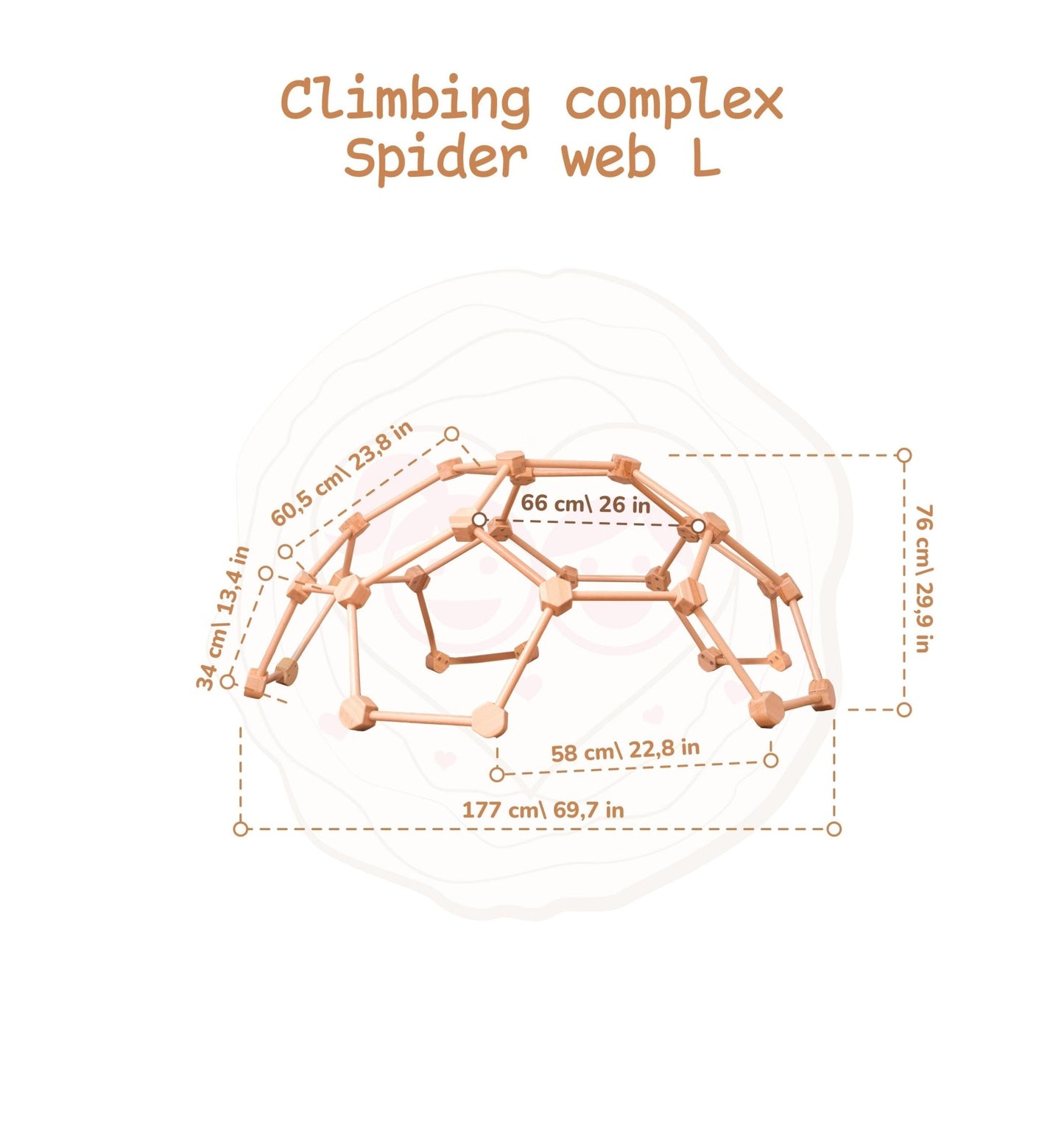 woodandhearts - Wooden Climbing Dome
