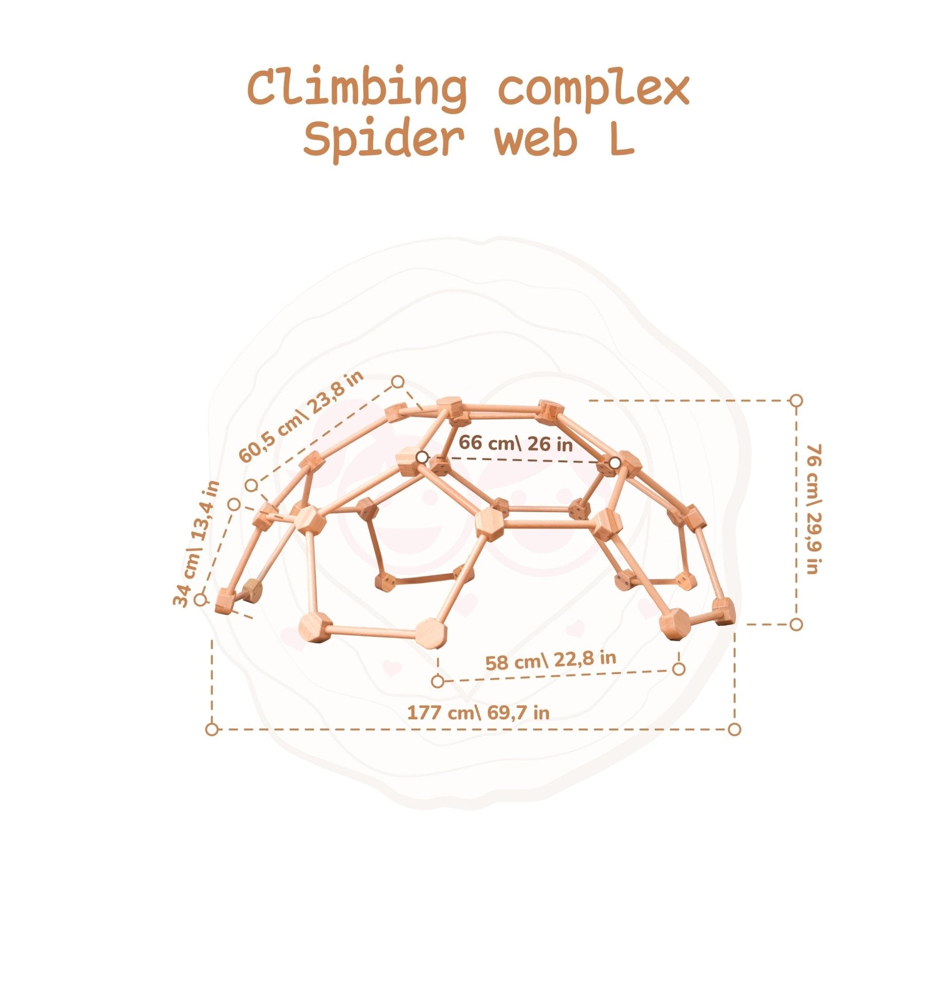woodandhearts - Wooden Climbing Dome