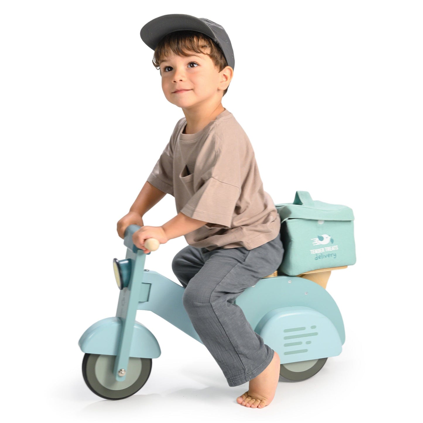 Tender Leaf - Wooden Delivery Scooter
