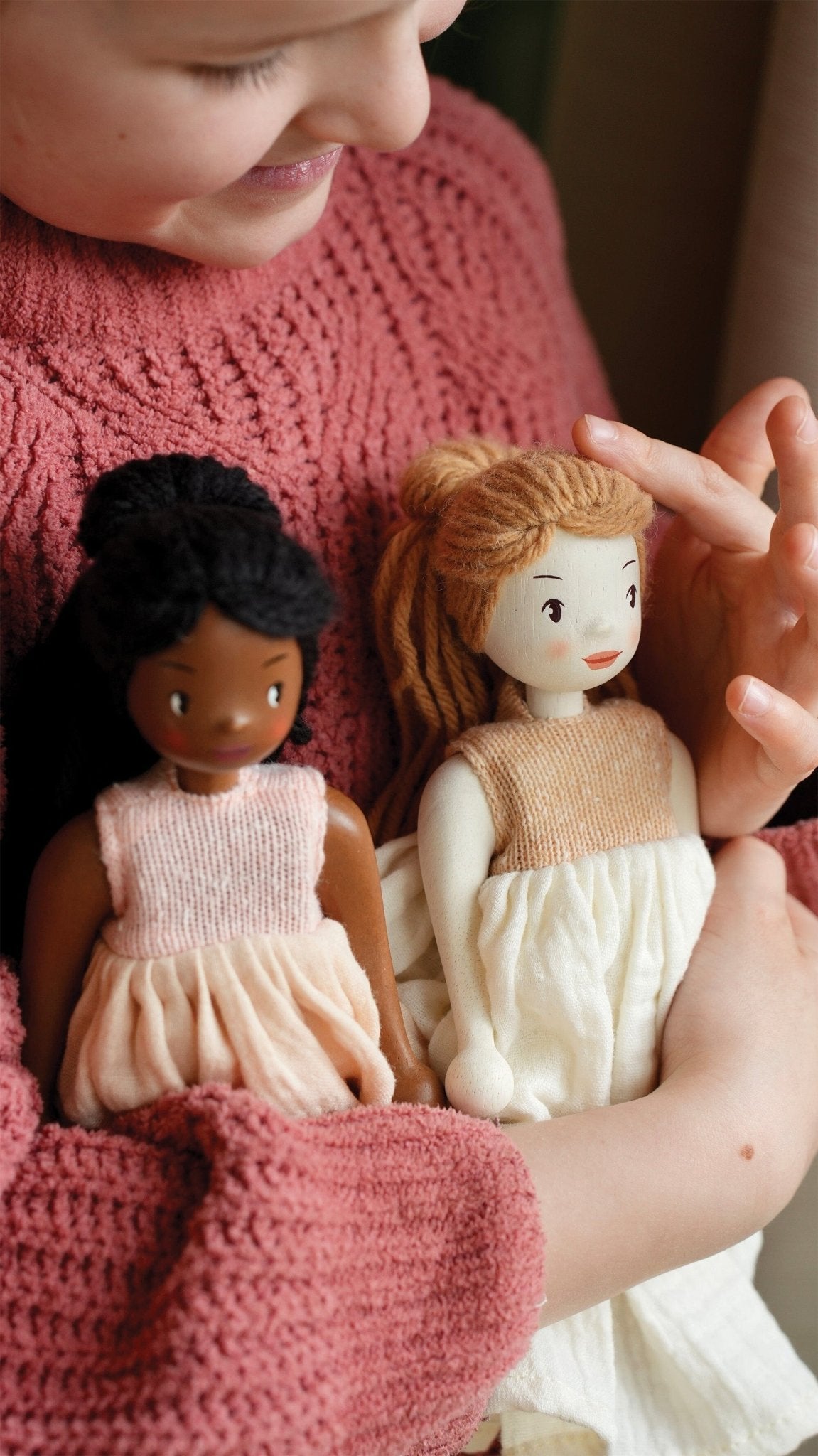 Tender Leaf - Wooden Dollhouse Doll - Fern