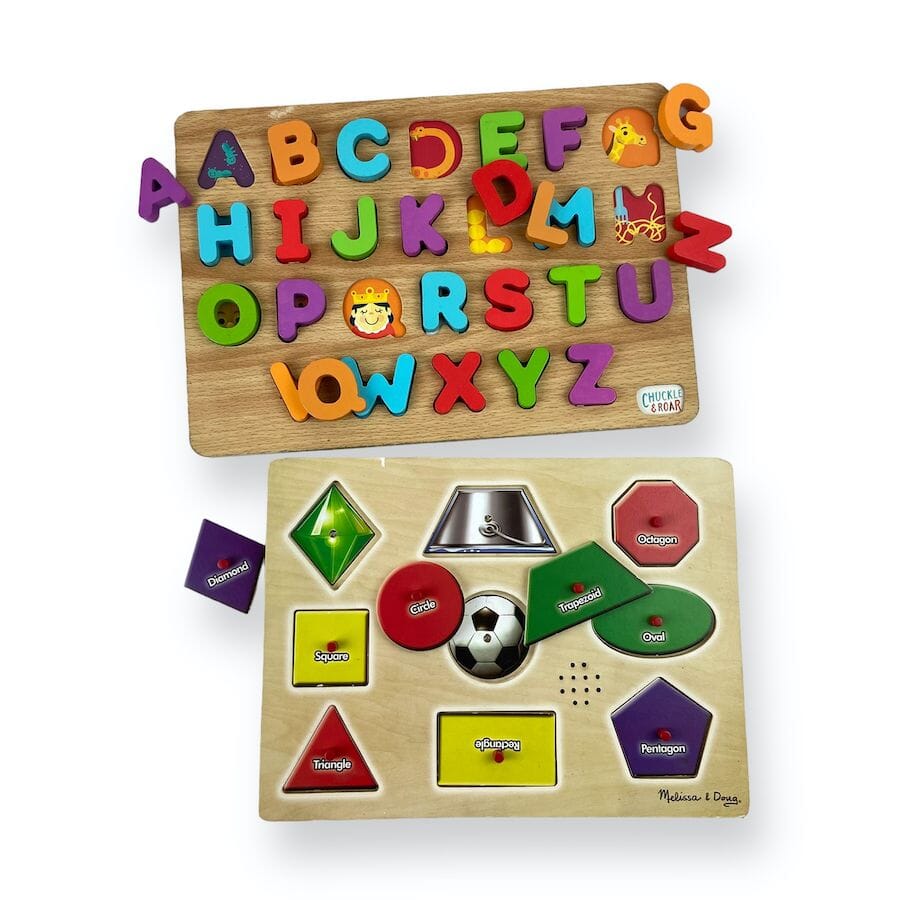 Mixed Brands - Wooden Learning Puzzles