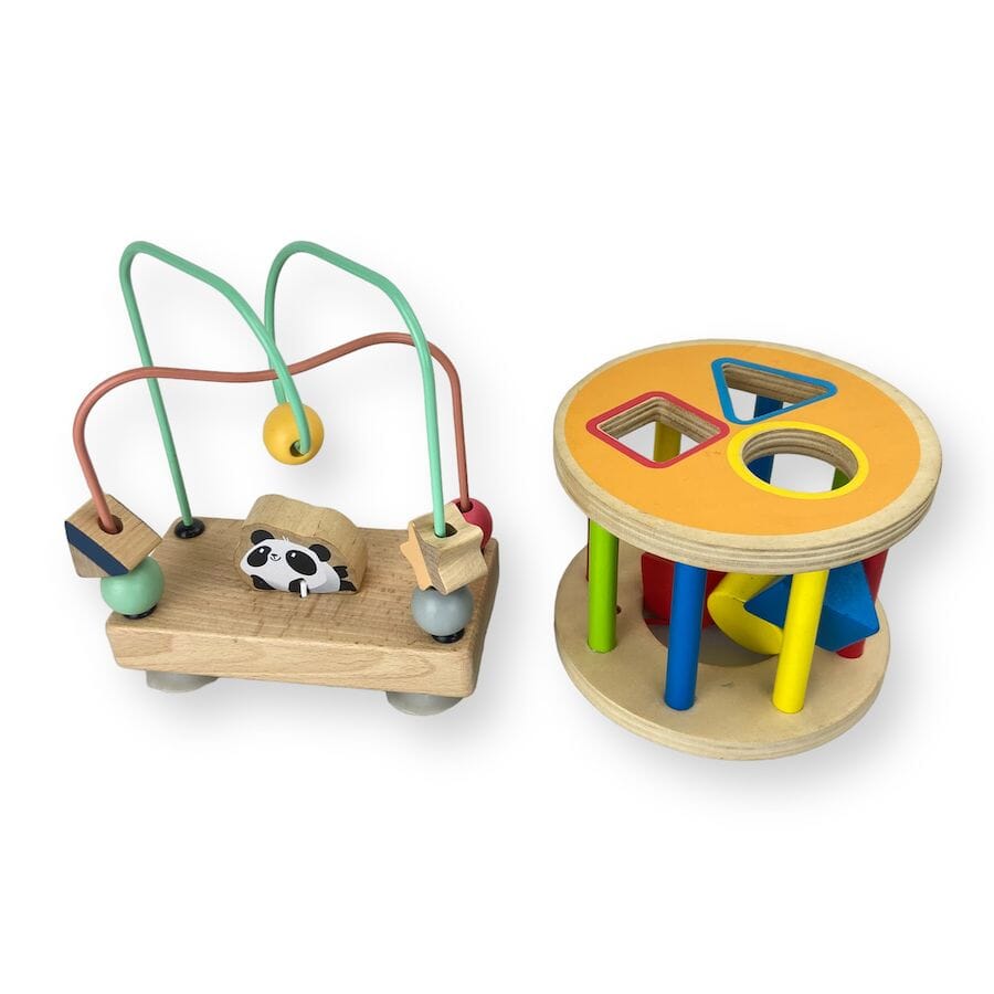 Wooden Learning Toy Bundle Toys 