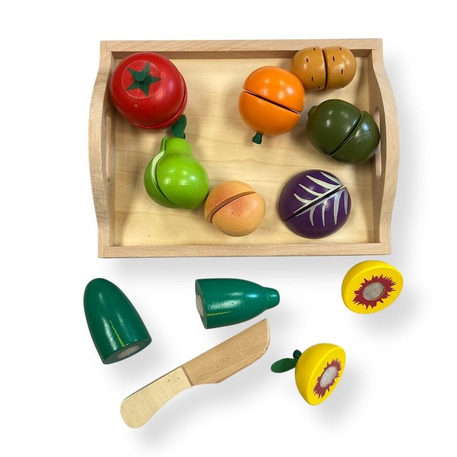 Take Me Away - Wooden Sliceable Fruit & Vegetable Set
