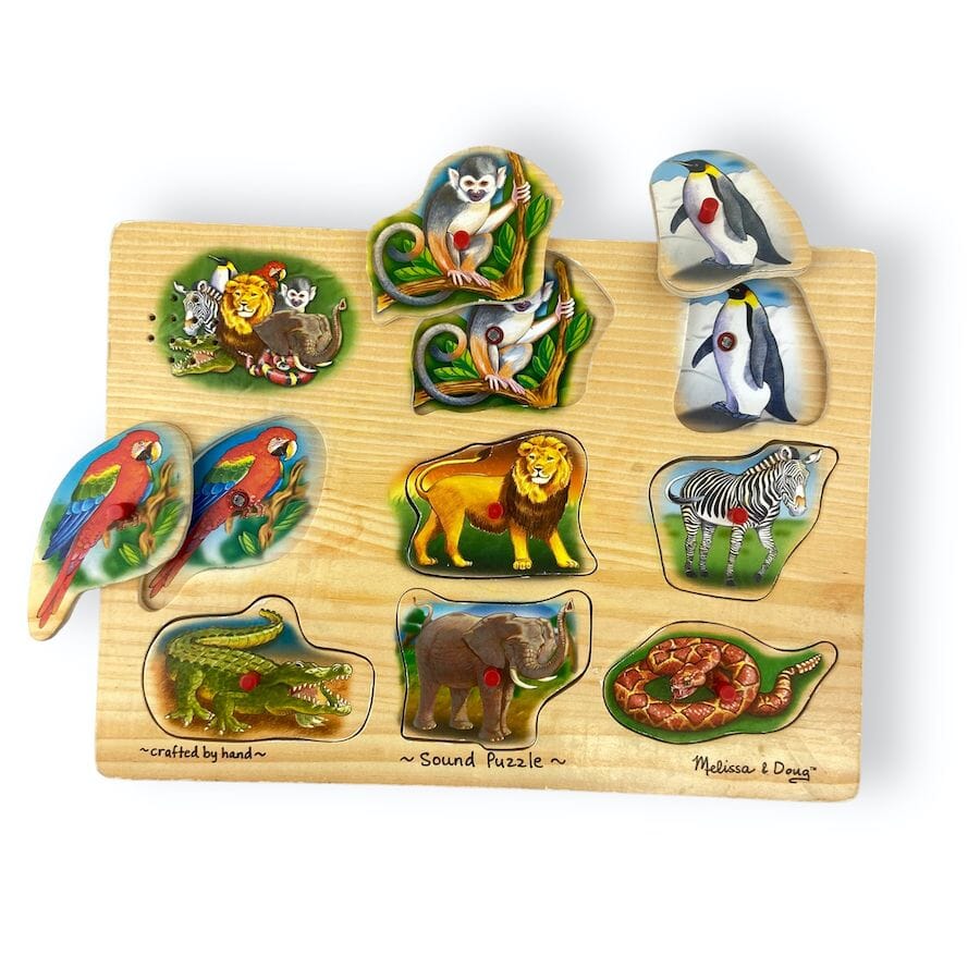 Mixed Brands - Wooden Sound Puzzle Bundle
