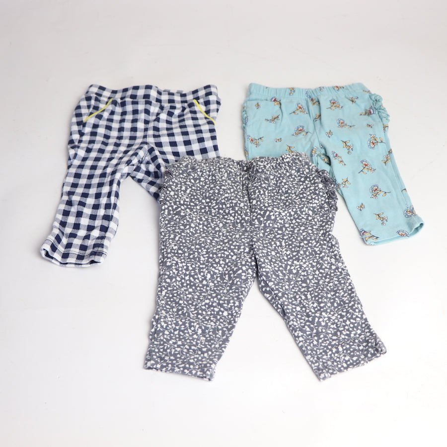 Various - 3 - Piece Legging Set Size 3 - 6M