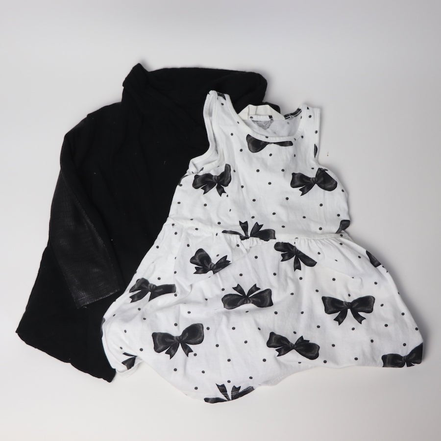 Various Brands - Afton Street Jacket & H&M Dress 18M