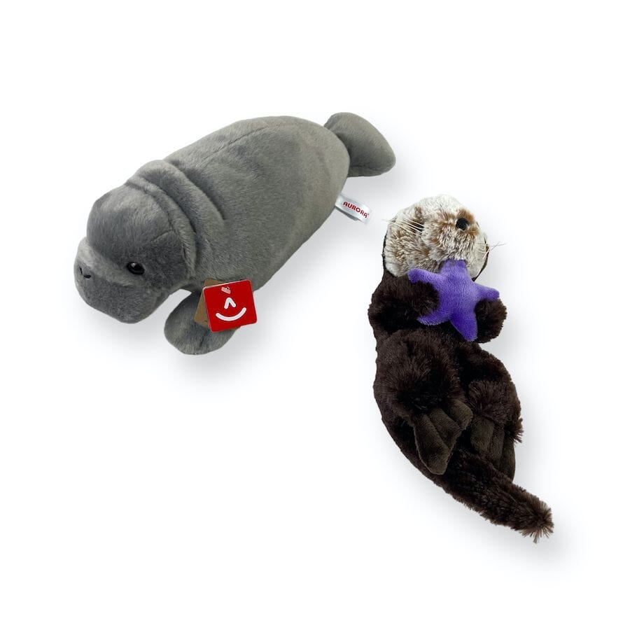 Aurora Plush Toy Bundle - Sea Animals Toys 