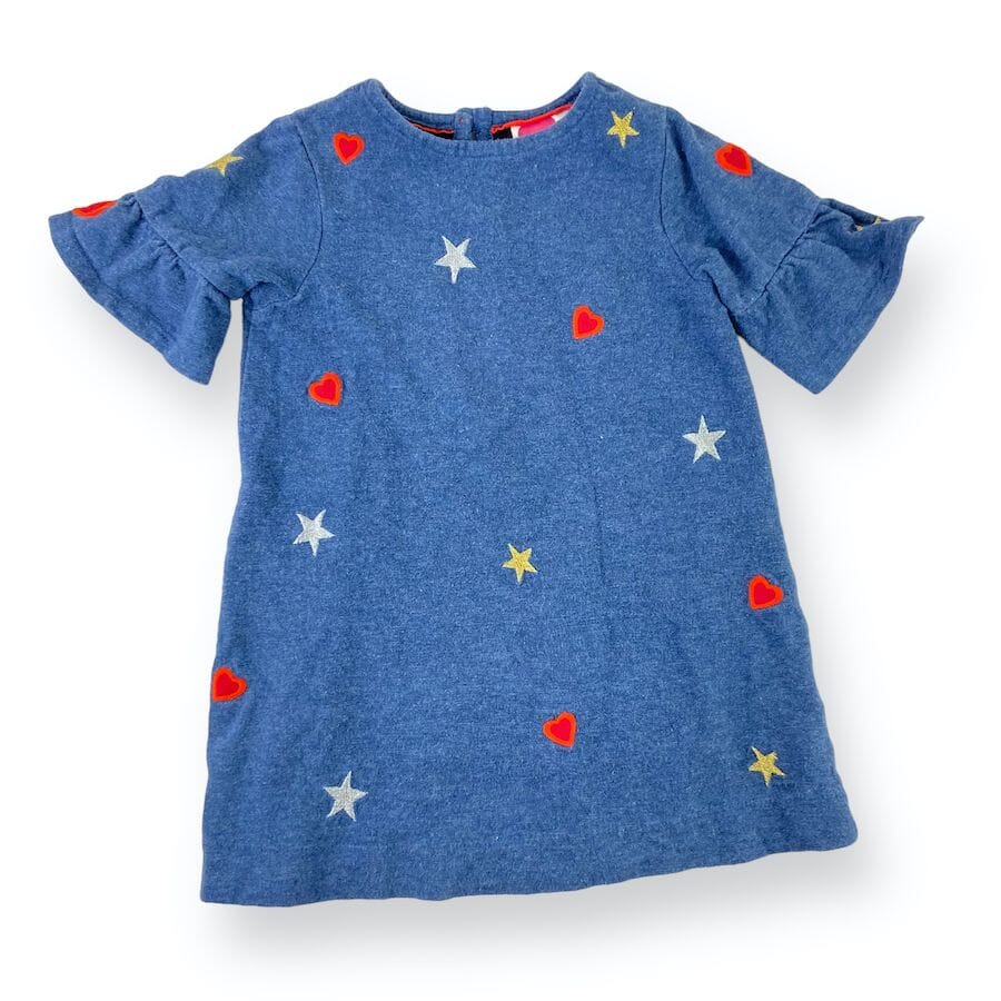 Baby Boden - Baby Boden Stars & Hearts Dress 3 - 4Y