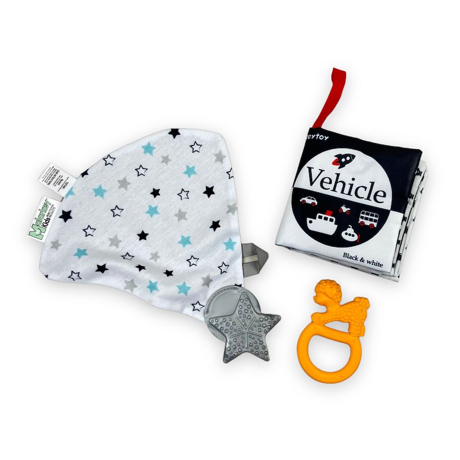 TOYCYCLE - Baby Book & Teether Bundle - Munch It