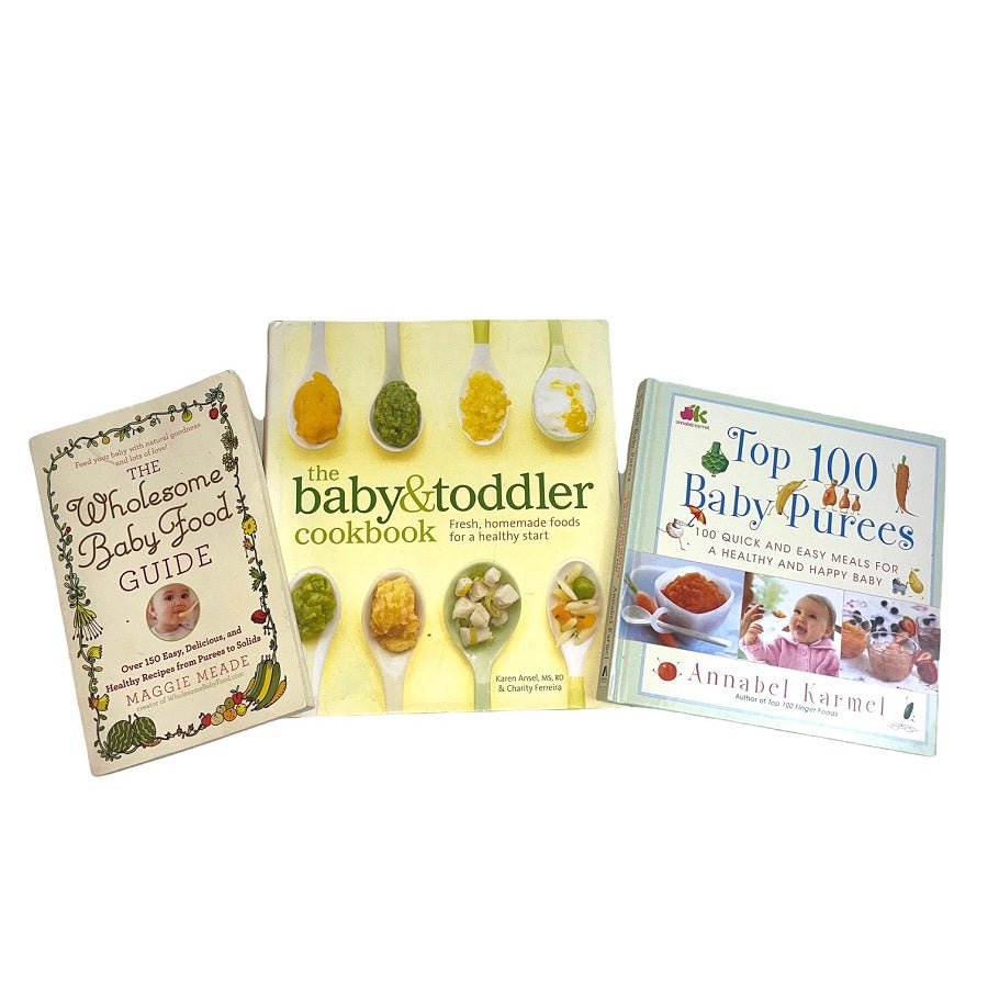 TOYCYCLE - Baby Food 3 Book Bundle