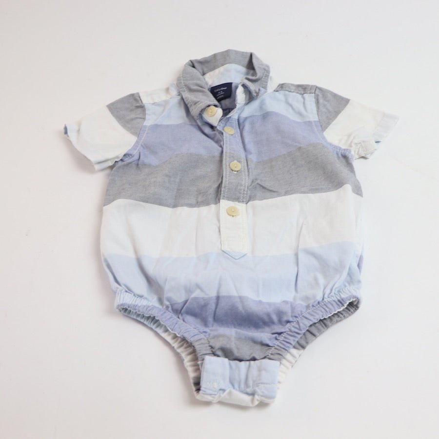 TOYCYCLE - Baby Gap Button - Up Onesie 3 - 6M