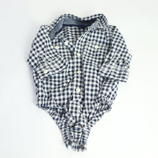 TOYCYCLE - Baby Gap Checkered Onesie Size 3 - 6M