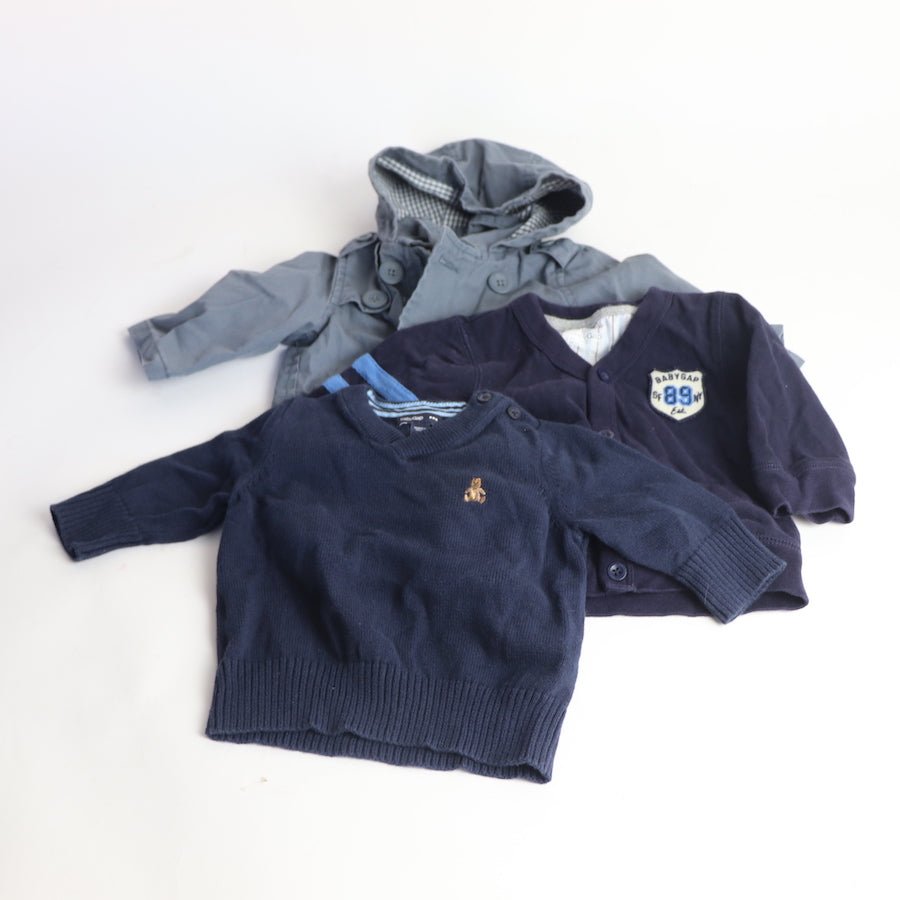TOYCYCLE - Baby Gap Sweater and Jacket Set Size 3 - 6M