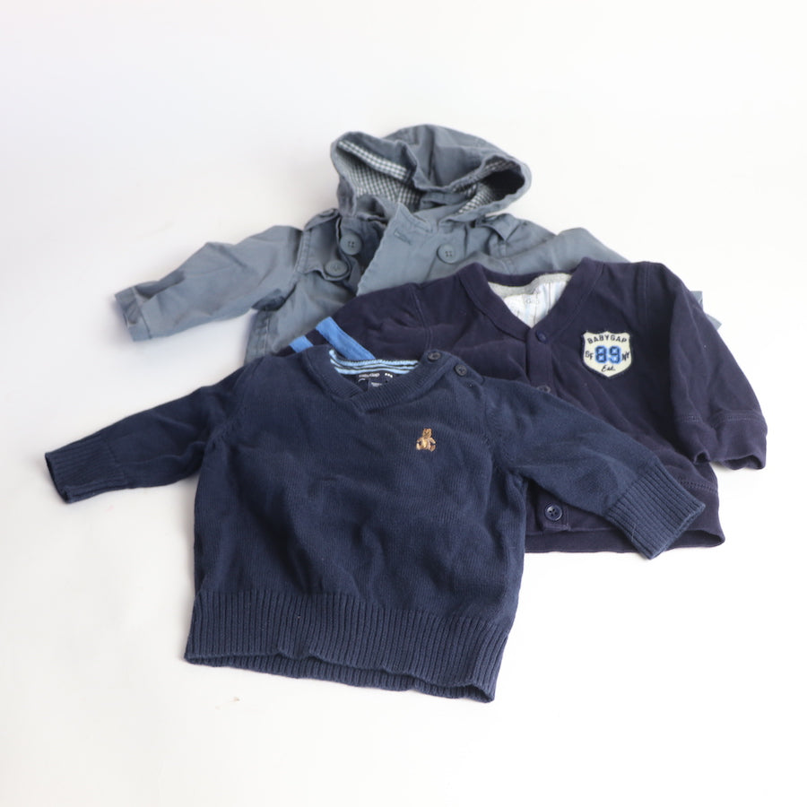 Baby Gap Sweater and Jacket Set Size 3-6M Coats & Jackets