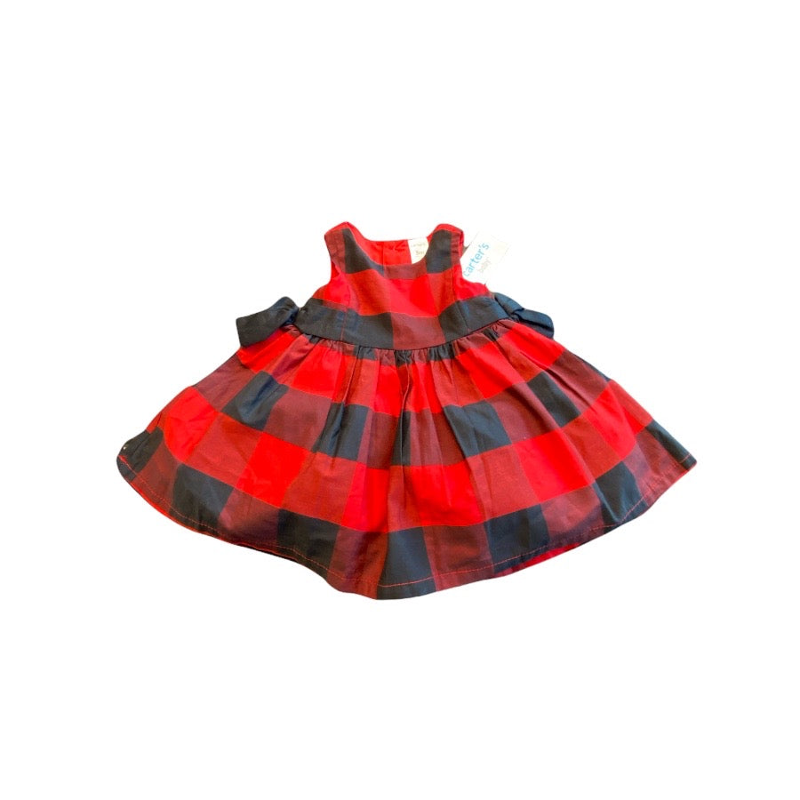 Baby Girl Plaid Dress 3M 