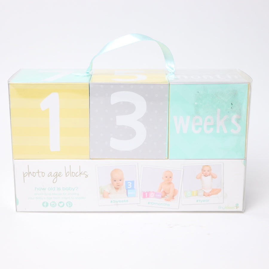 Baby's Photo Frame, Photoshoot Blocks & Room Decor Bundle 