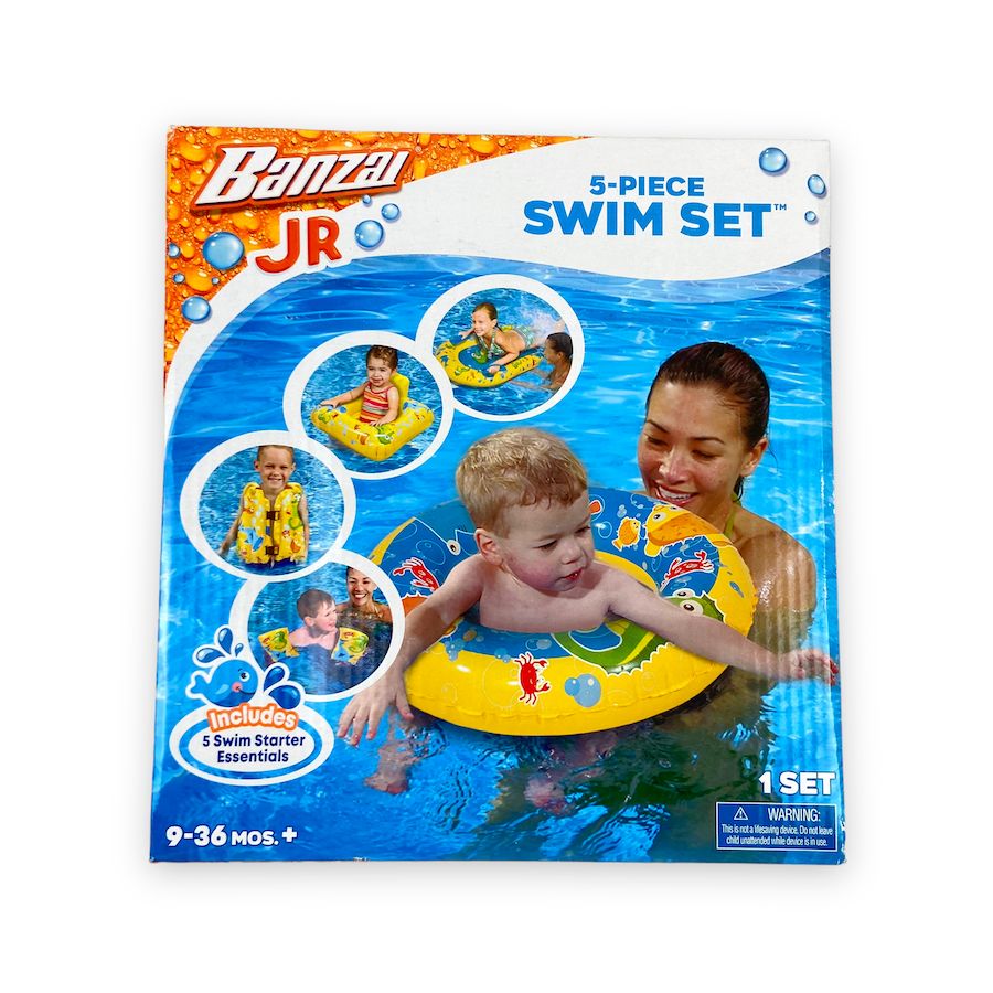TOYCYCLE - Banzai Jr. 5 - Piece Swim Set