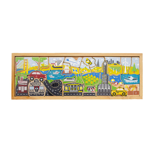 BeginAgain City A-Z Puzzle 