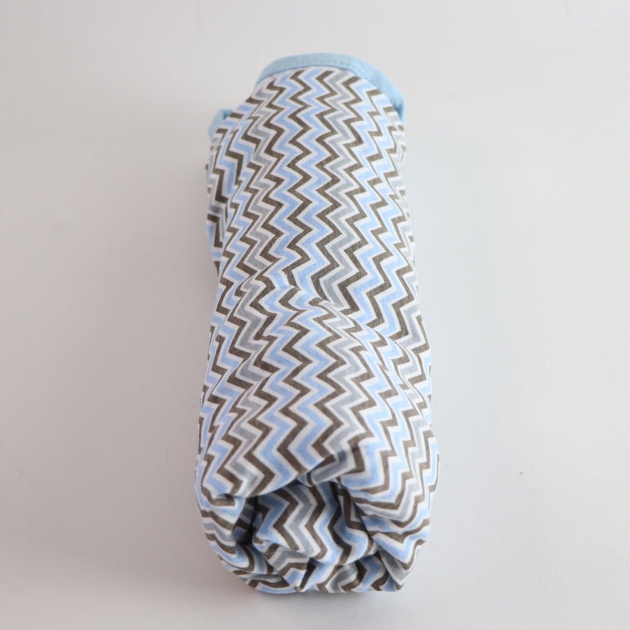 TOYCYCLE - Blue Chevron Print Miracle Blanket