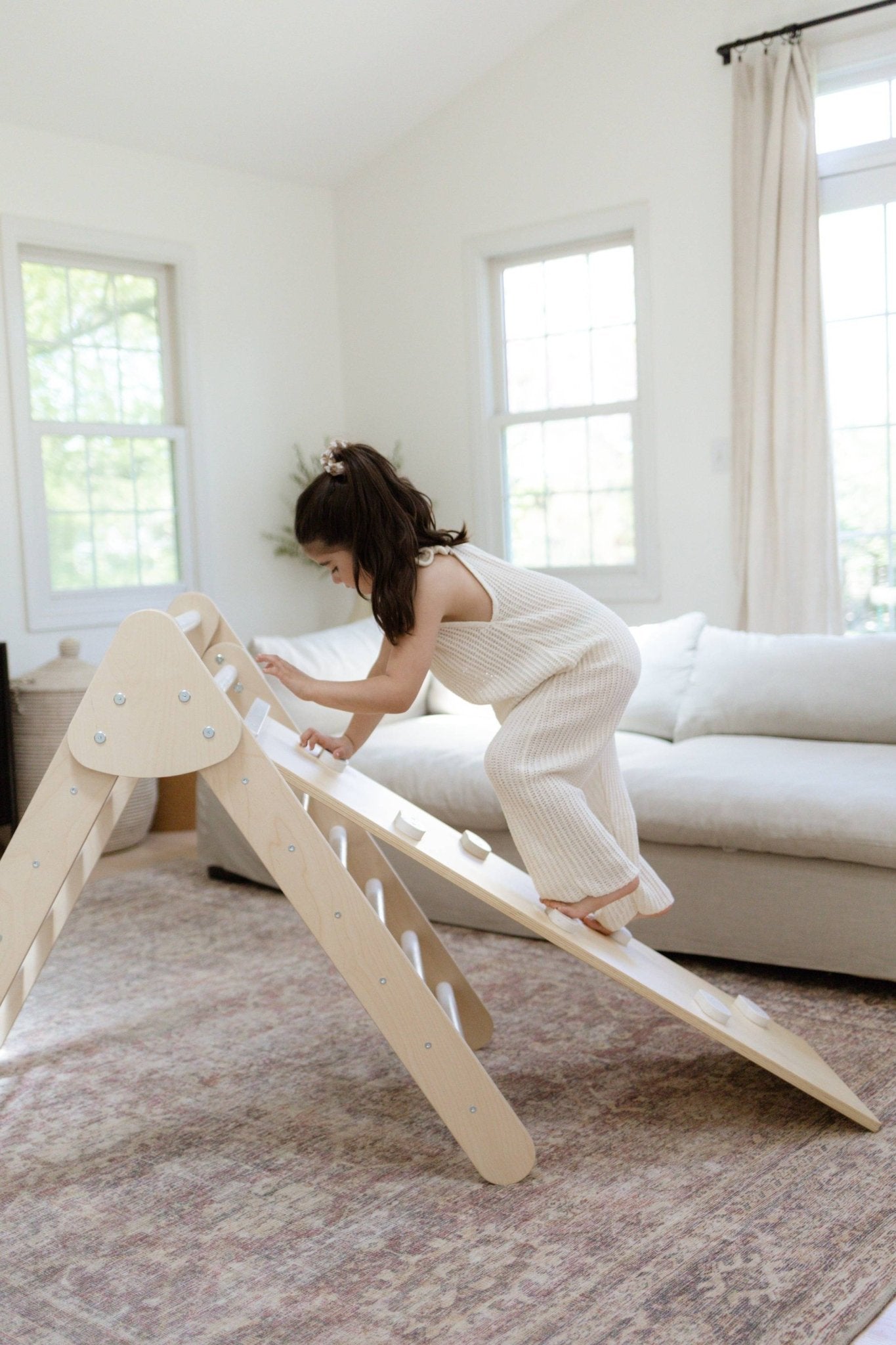 Bunny Hopkins - Bunny Hopkins Pikler - Inspired Climbing Triangle