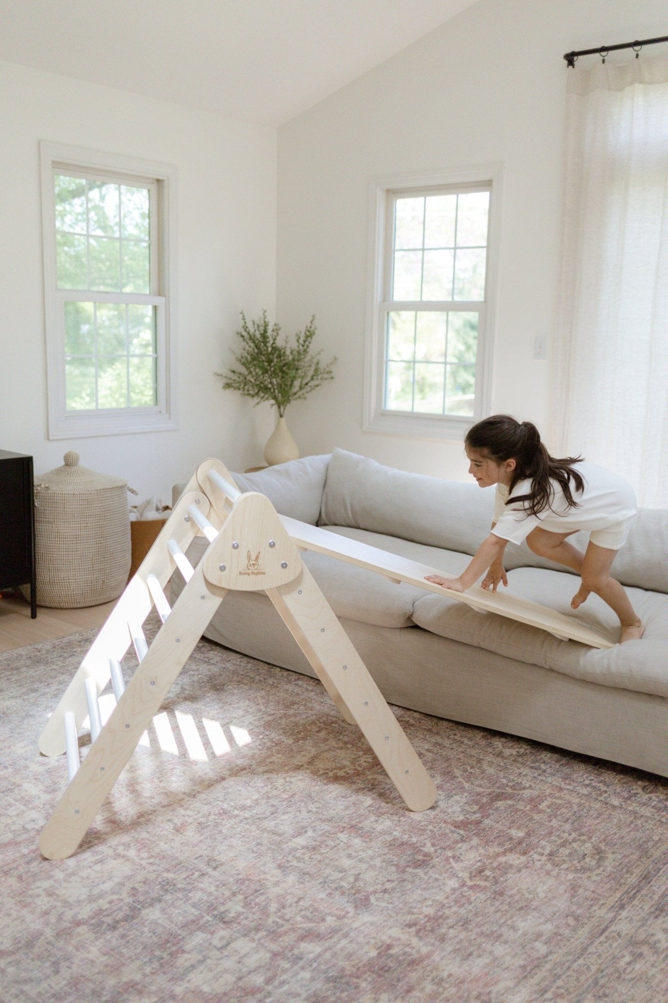 Bunny Hopkins - Bunny Hopkins Pikler - Inspired Climbing Triangle