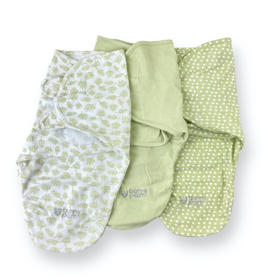 Bunny Palm Organic Swaddle Wraps Baby & Toddler 