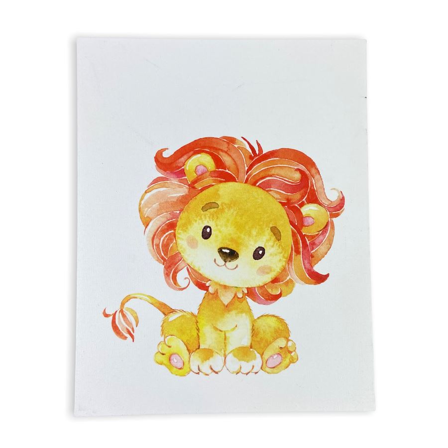 Canvas Wall Art Baby Lion 