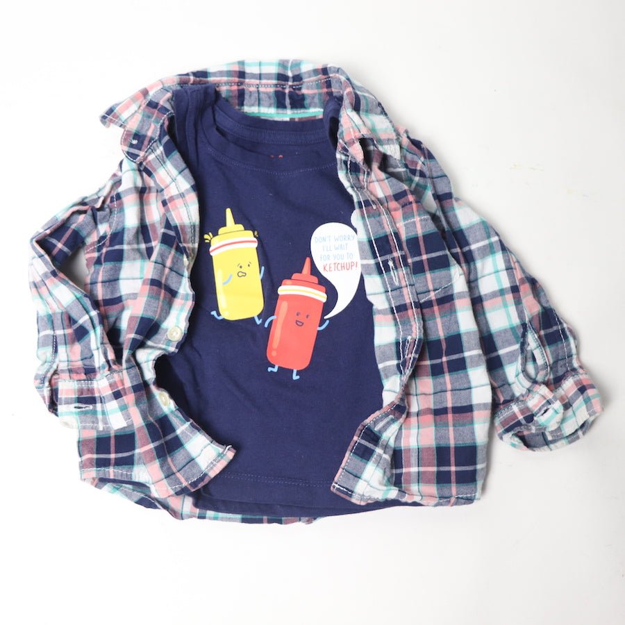 TOYCYCLE - Carter's & Cat & Jack Top Set 12M