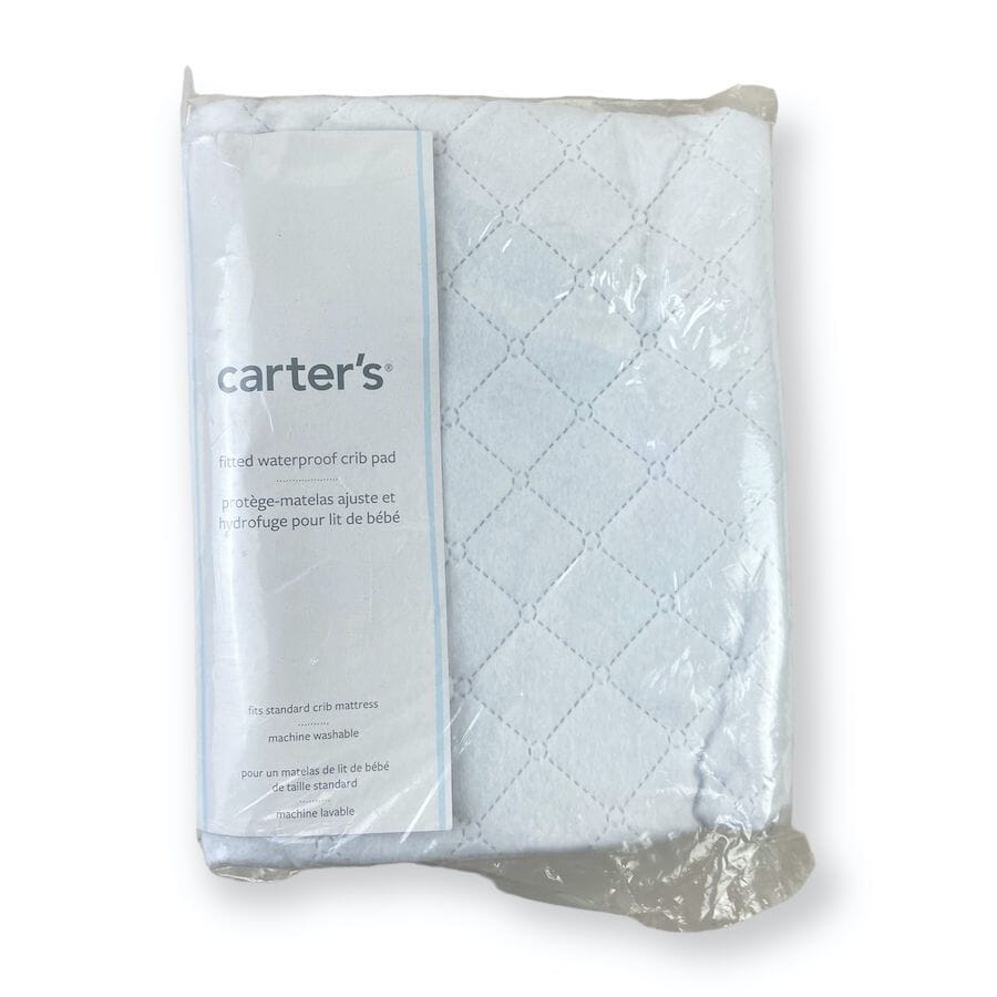 Carter's - Carter's Fitted Waterproof Crib Mattress Pad