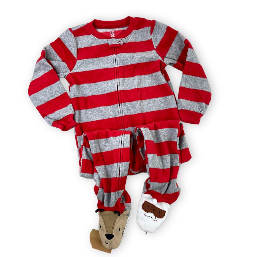 4t zip best sale up pajamas