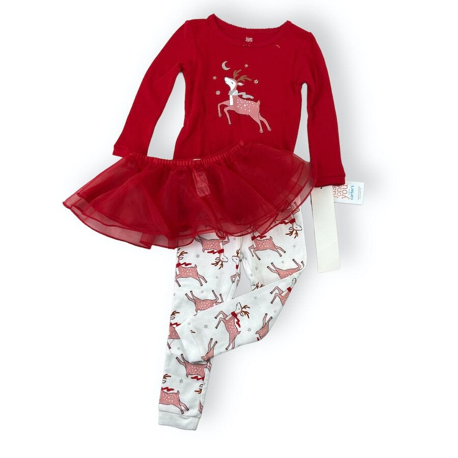 Carter's Reindeer Outfit with Tutu 18M Clothing 